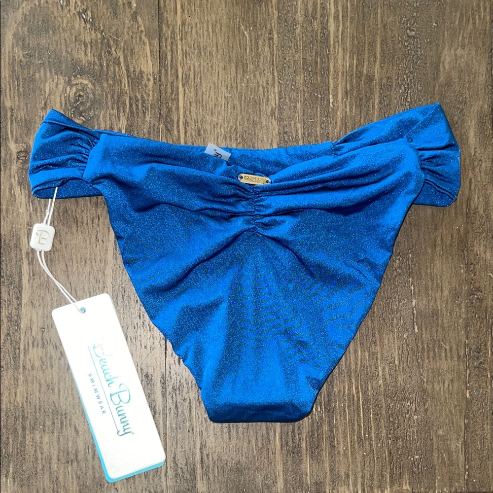Beach Bunny Ella Vibrant Blue Swim Bottom - Picture 2 of 4